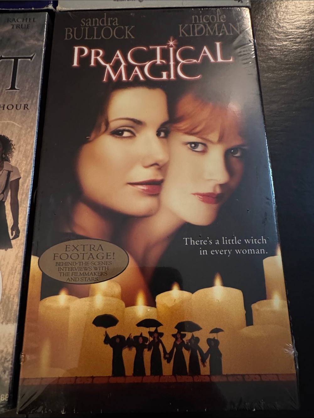 PRACTICAL MAGIC 🪄 THE CRAFT, HOCUS POCUS, the Witches _ 4 VHS 📼 lot. 2 sealed! 💫 - Picture 3 of 14